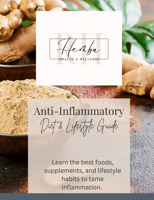 Anti-Inflammatory Lifestyle and Wellness Meal Plan and Recipe Guide